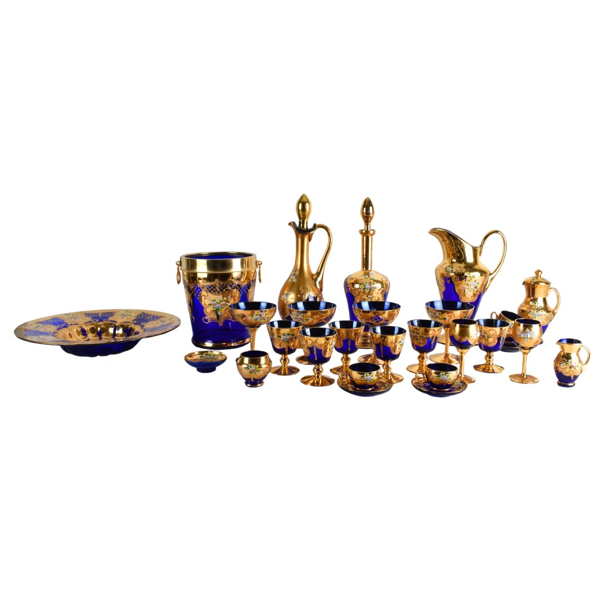 Italian Cobalt Blue Tableware