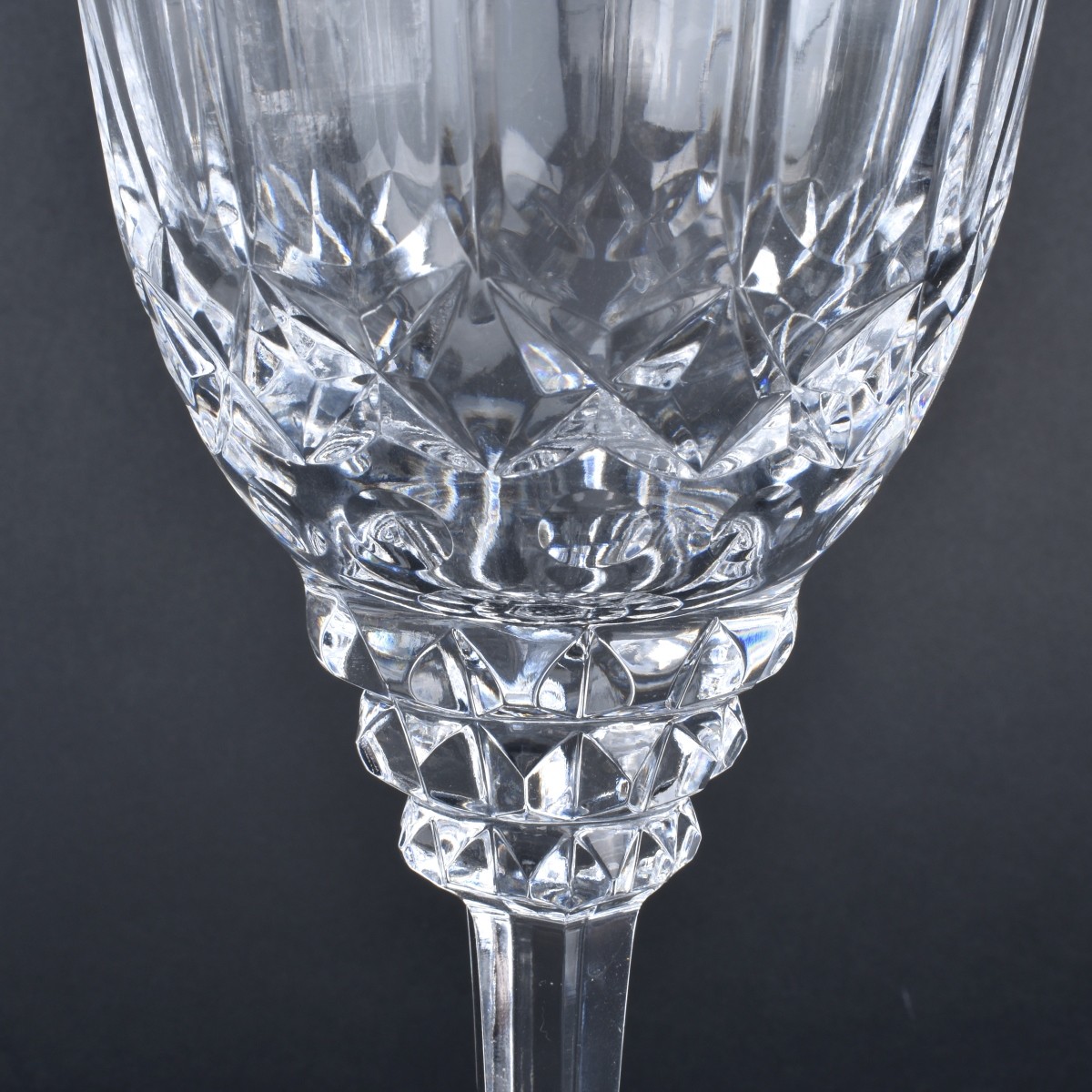 10 Crystal Goblets