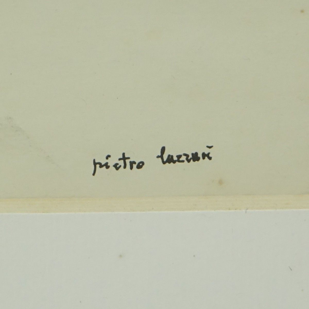 Pietro Lazzari (1895 - 1979) Ink on Pape