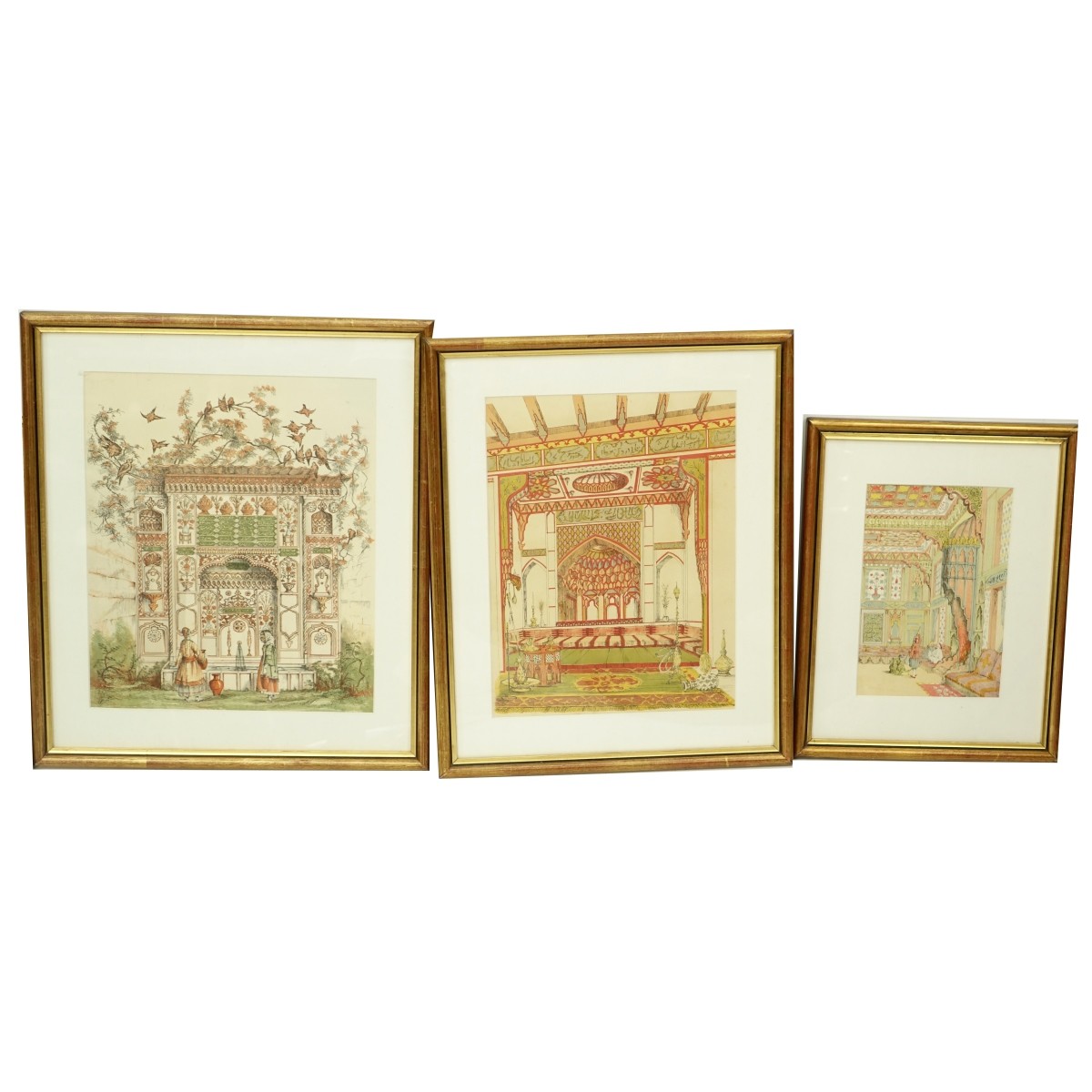 Six (6) French School Lithograph Prints