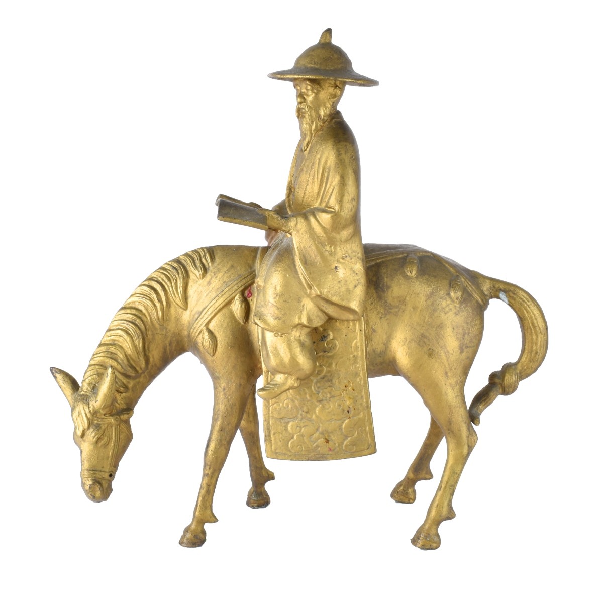 Chinese Iron Scholar on Horse