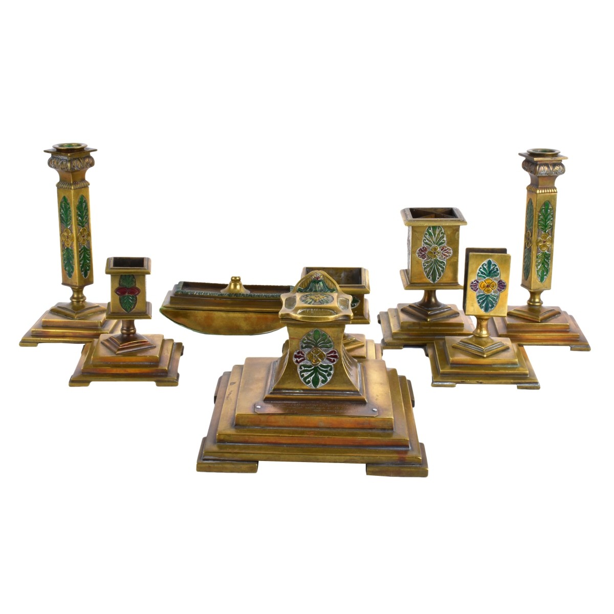 Russian Art Deco Desk Set