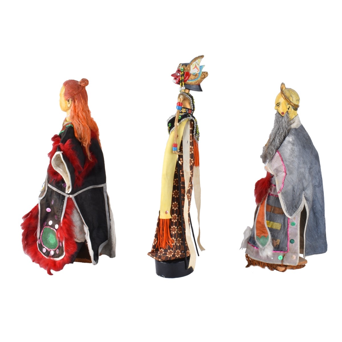 3 Asian Puppets