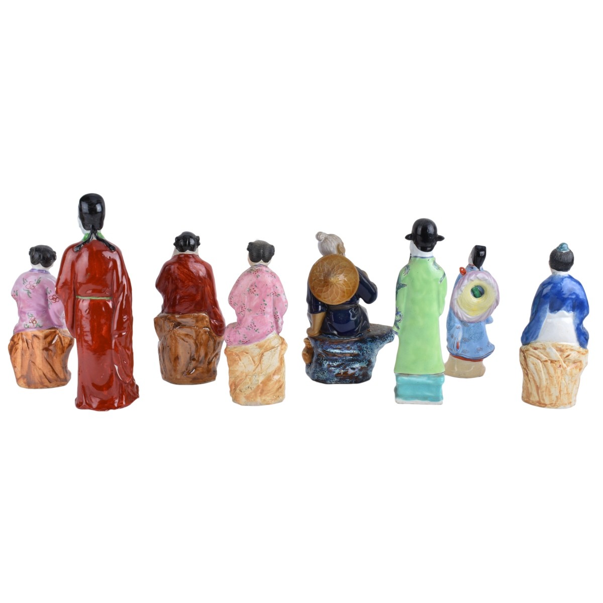 Eight Asian Figurines