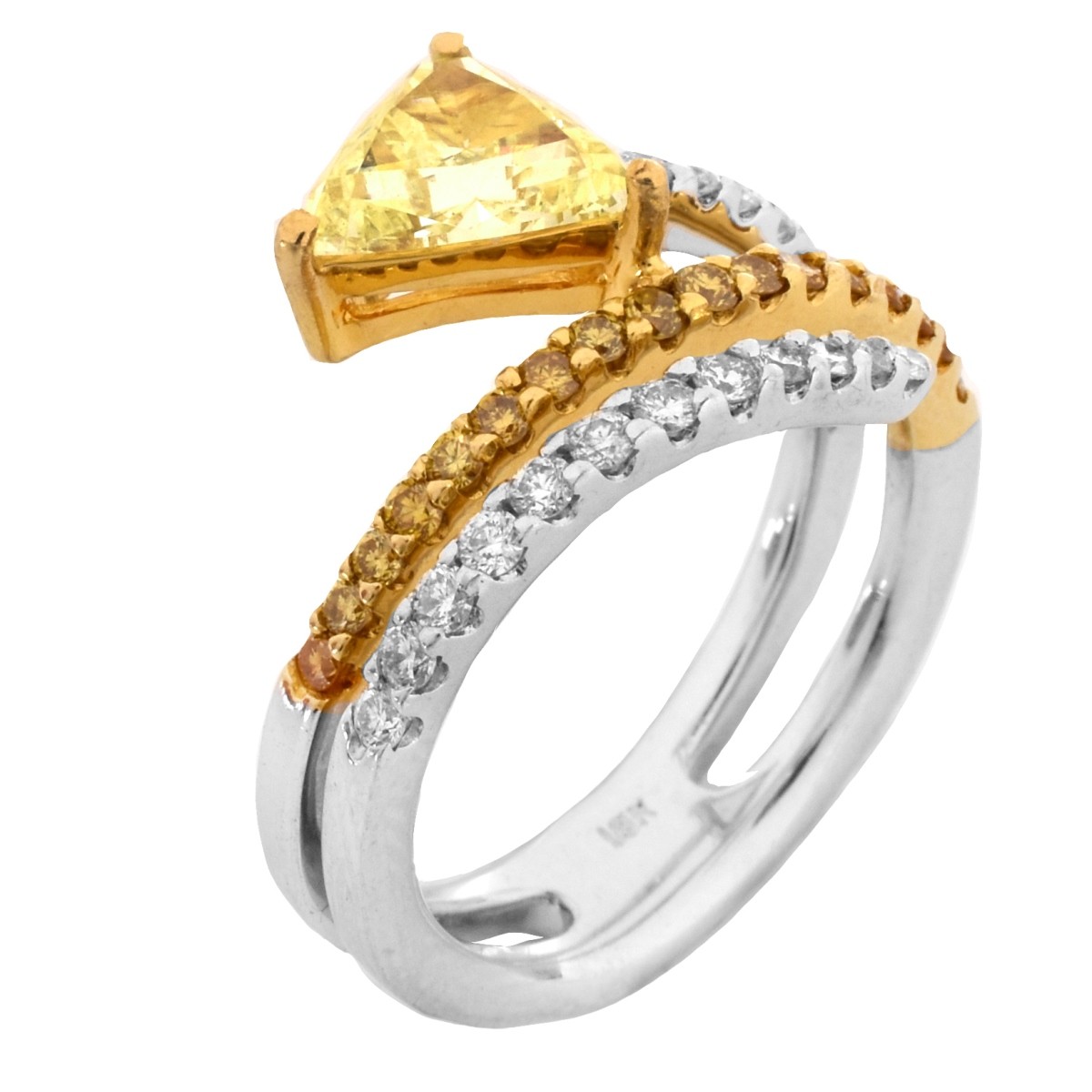 Fancy Yellow Diamond Ring