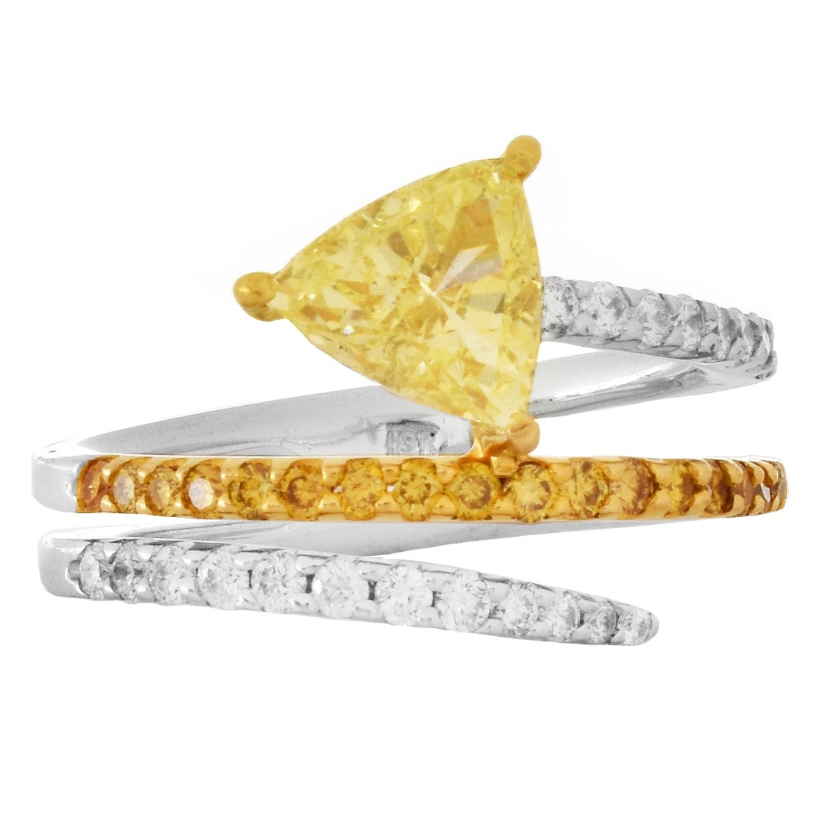 Fancy Yellow Diamond Ring