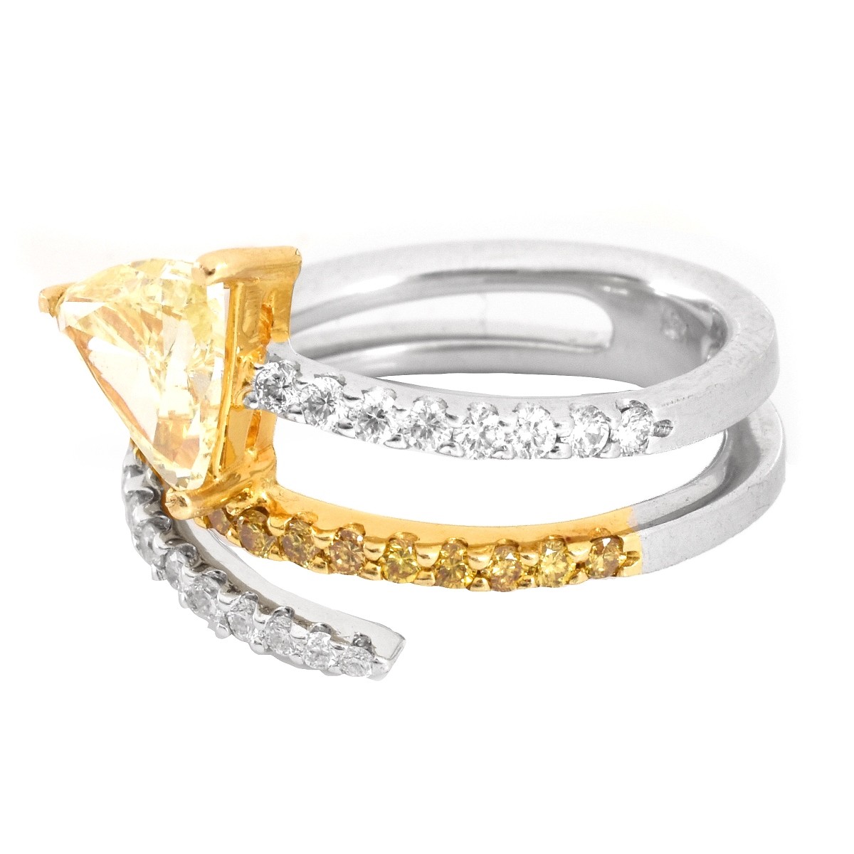 Fancy Yellow Diamond Ring