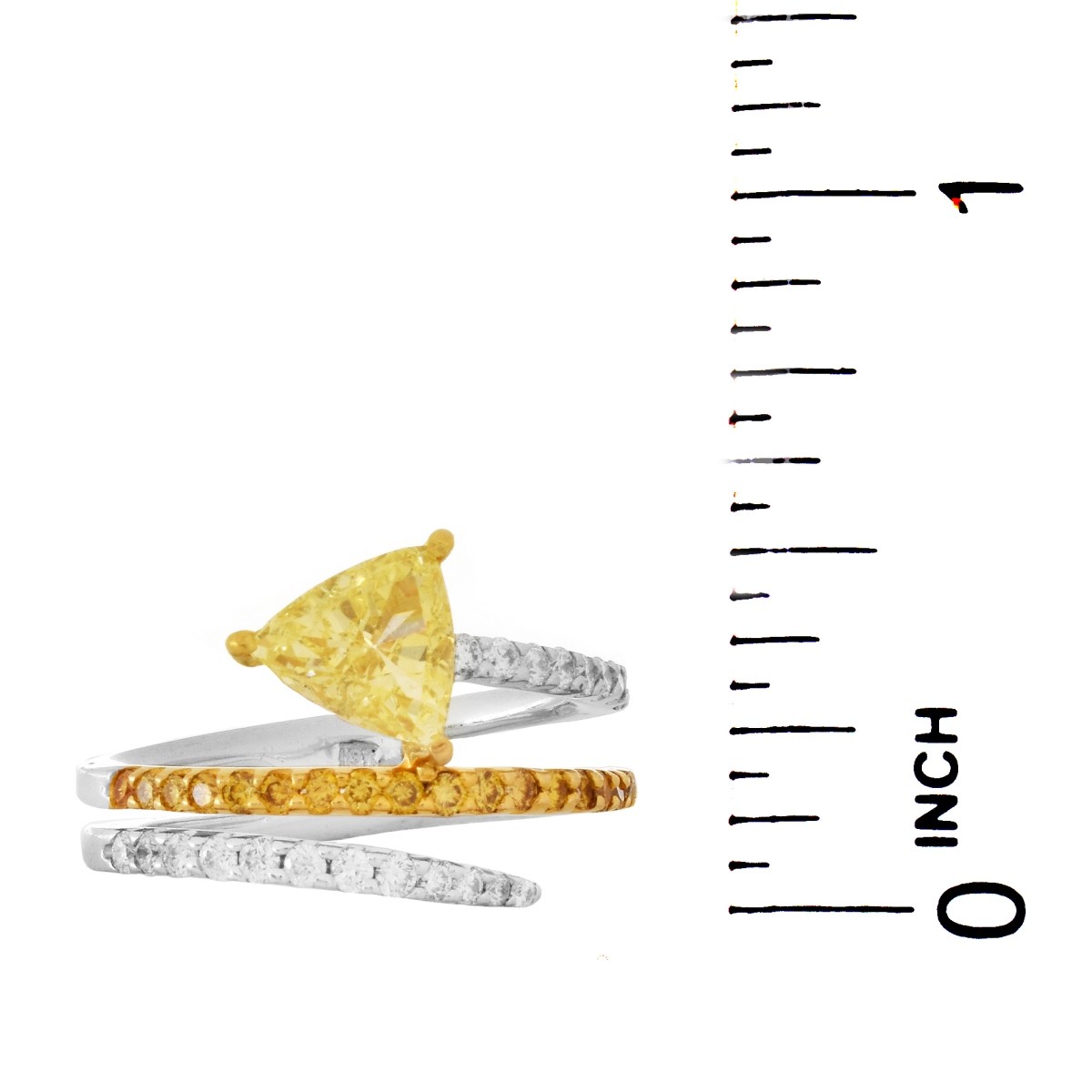 Fancy Yellow Diamond Ring