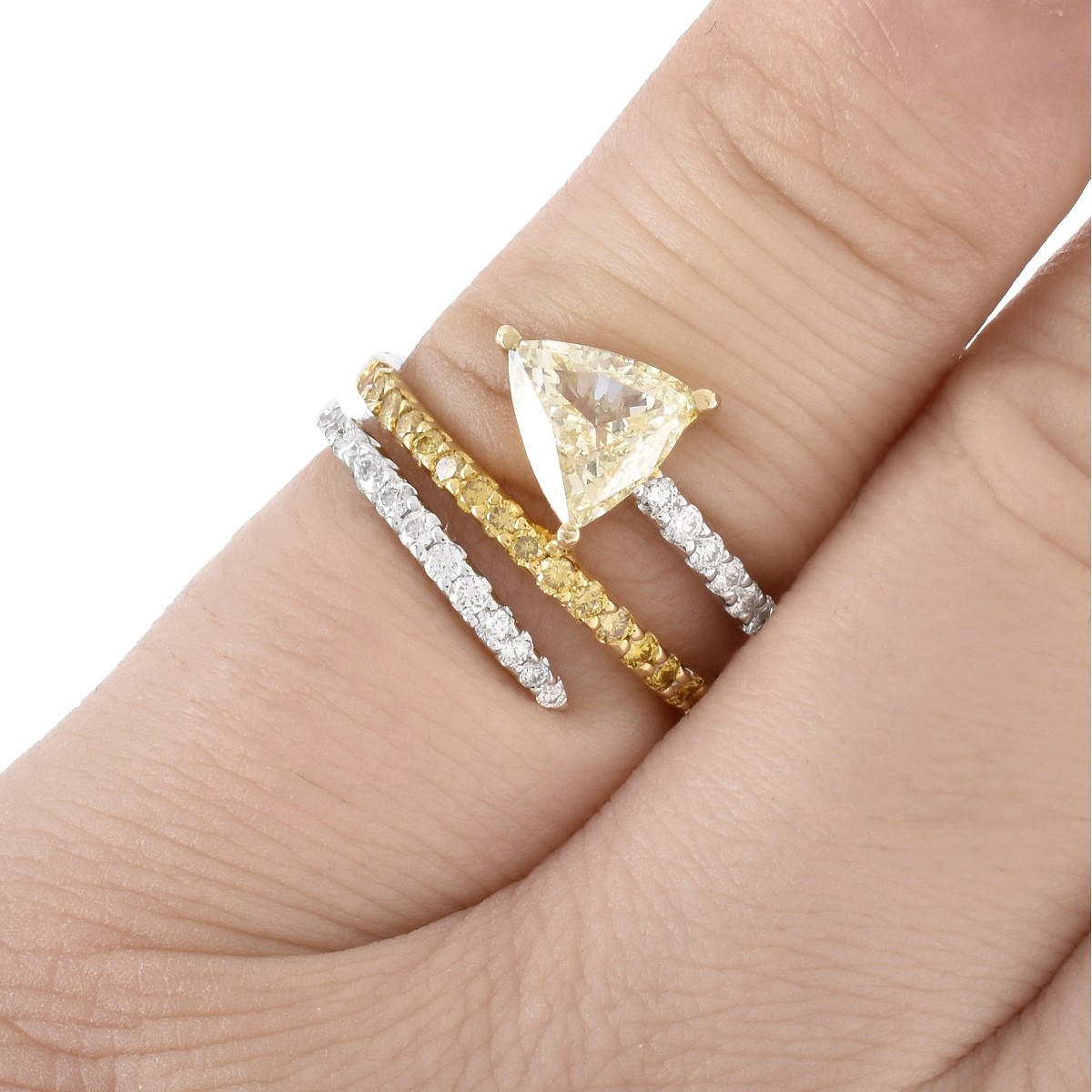 Fancy Yellow Diamond Ring