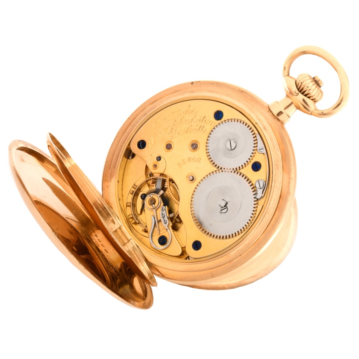 A. Lange & Sohne 14K Pocket Watch