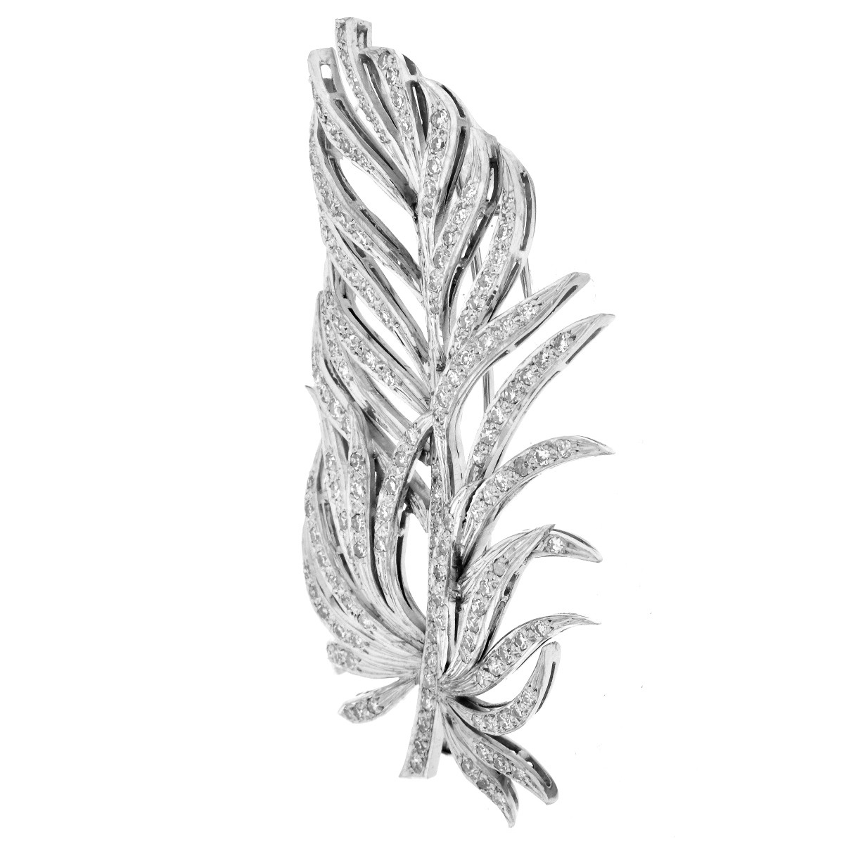 Art Deco Diamond Brooch