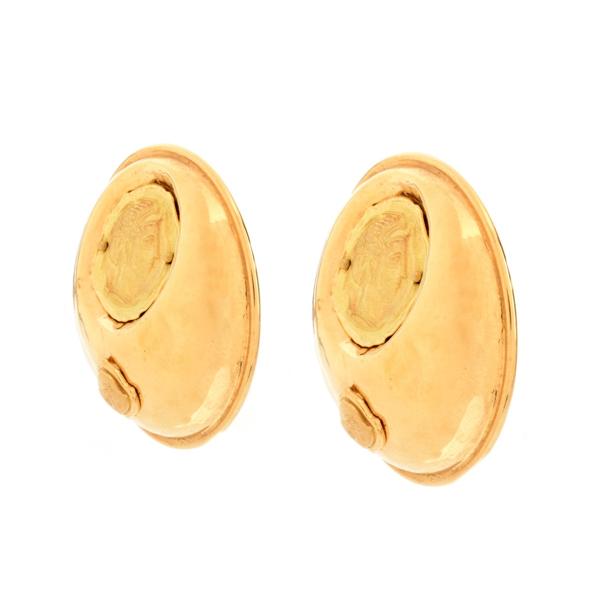 Italian 18K Gold Earrings