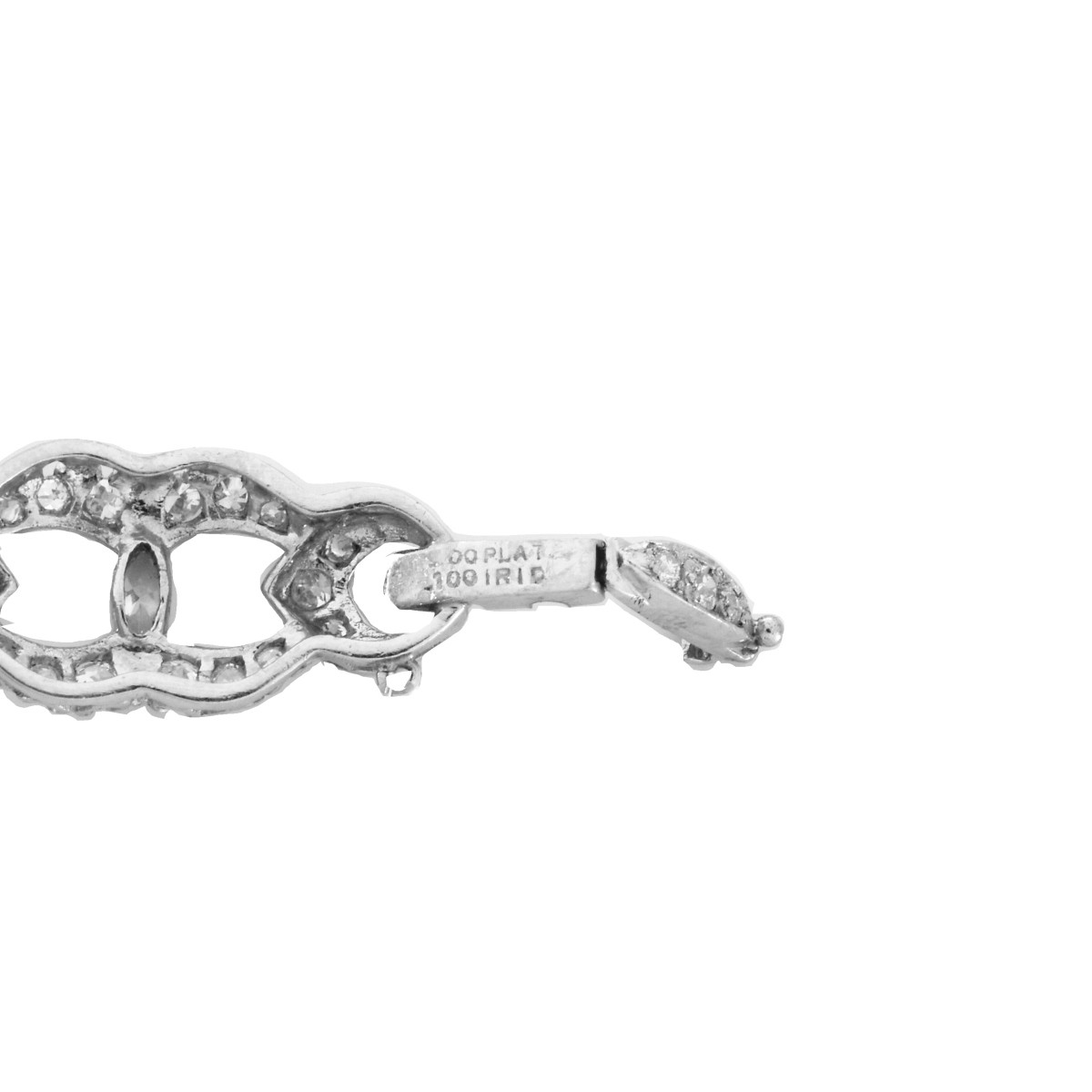 Antique Diamond and Platinum Bracelet