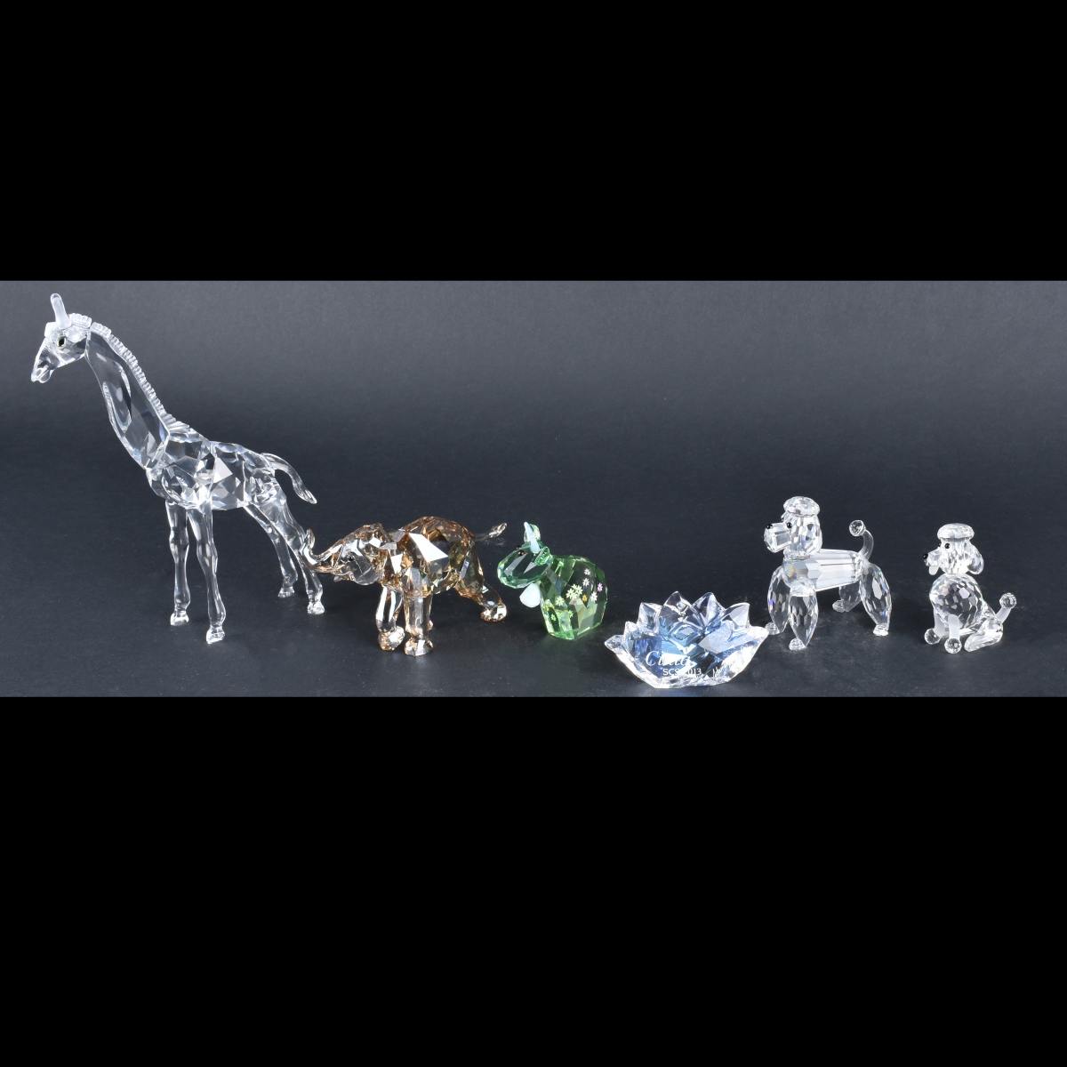 Six Swarovski Figurines