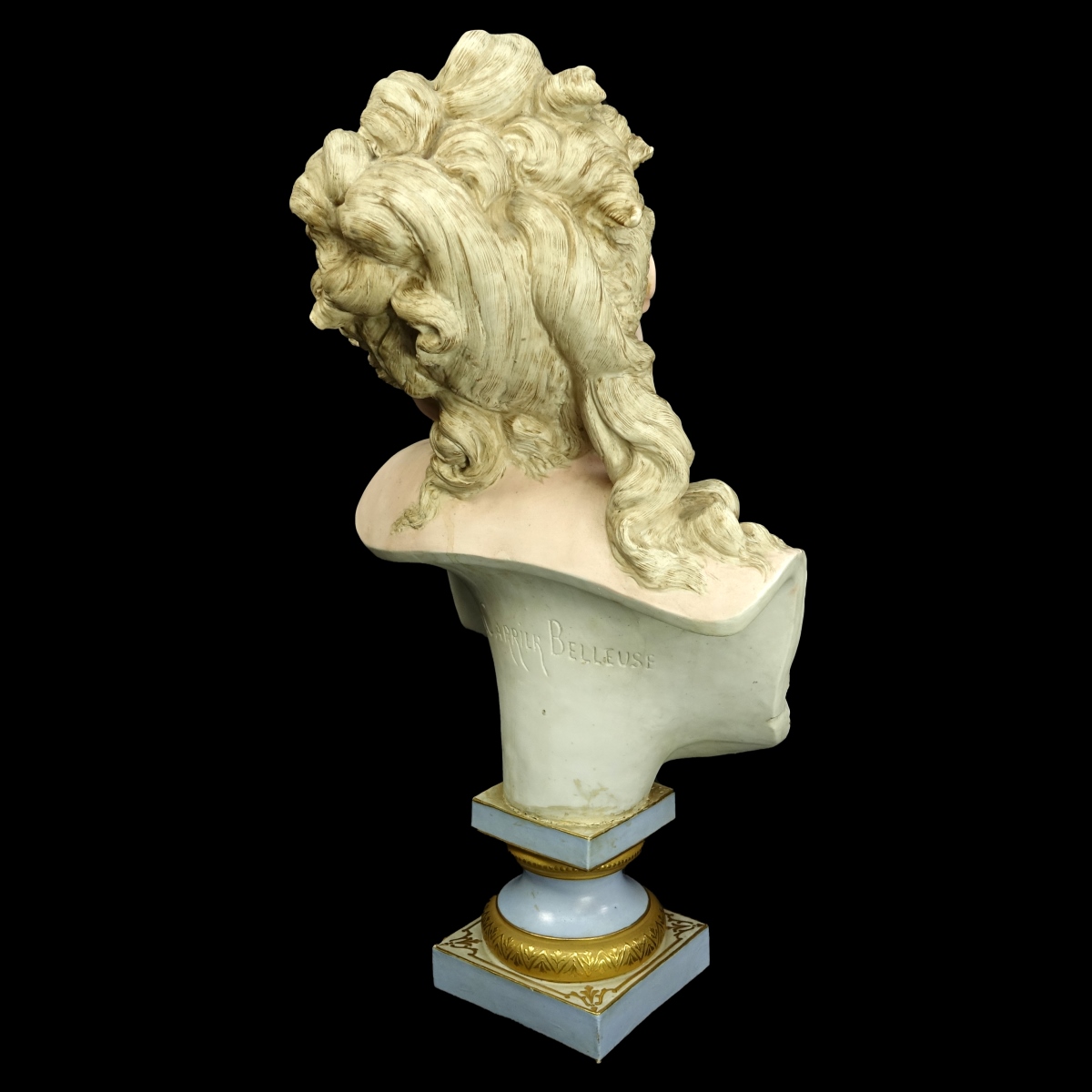 A. Carrier Belleuse Porcelain Bust