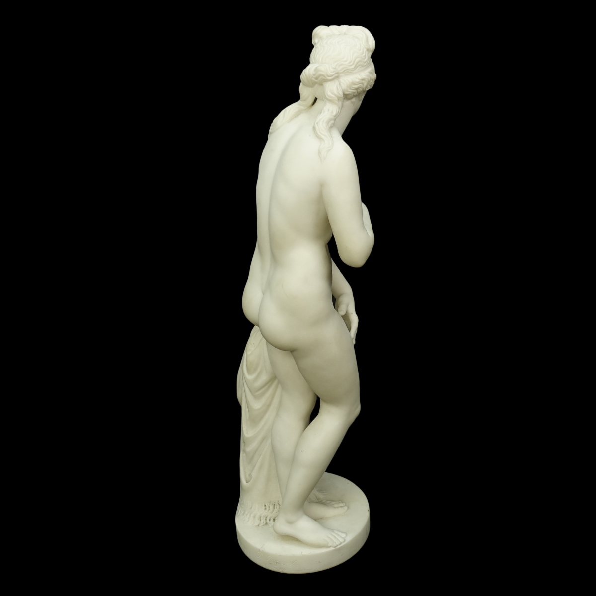 P. Barzanti Marble Sculpture