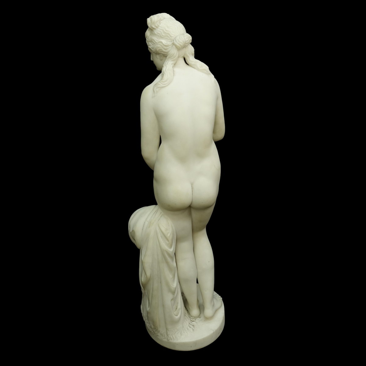 P. Barzanti Marble Sculpture