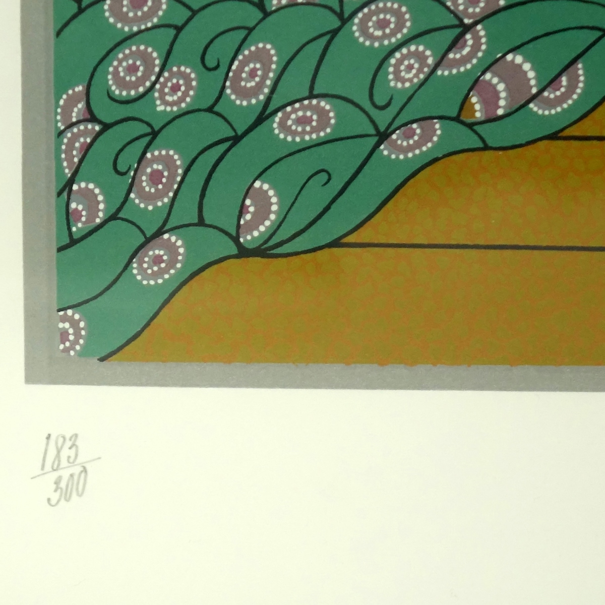 Erte Color Lithograph