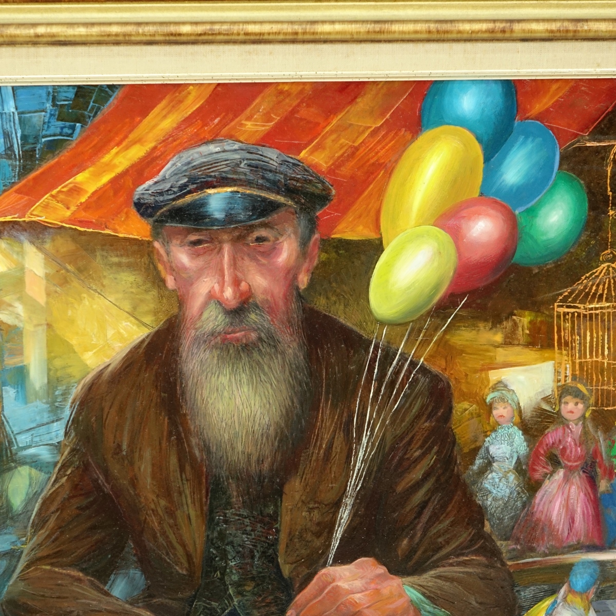 George Russin Oil on Masonite