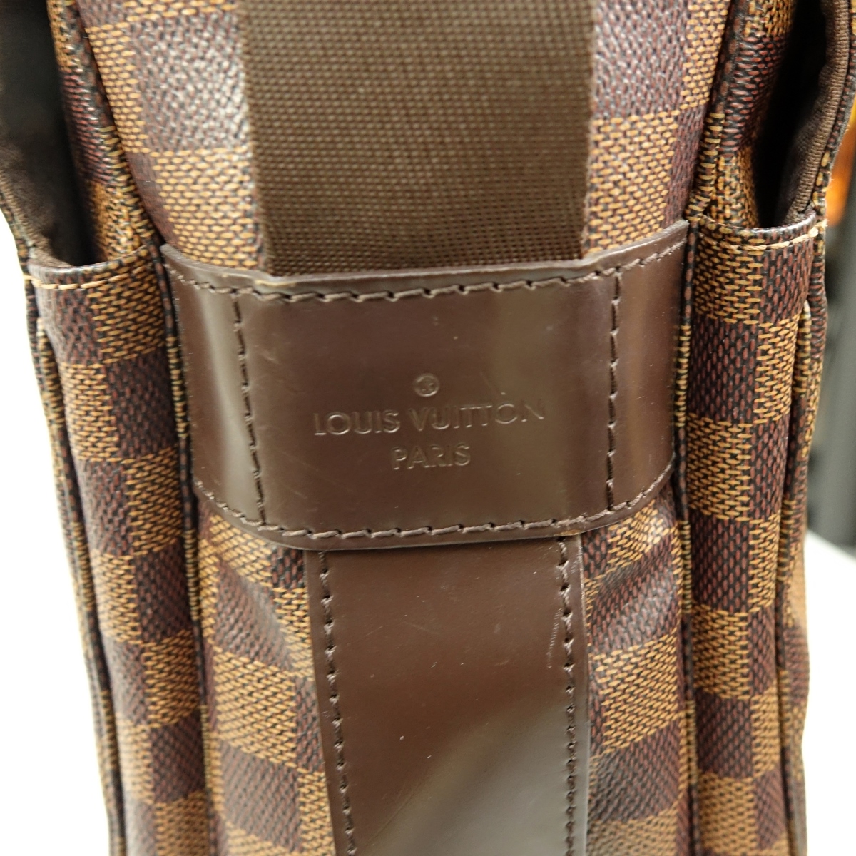 Louis Vuitton Brown Damier Ebene Naviglio Bag