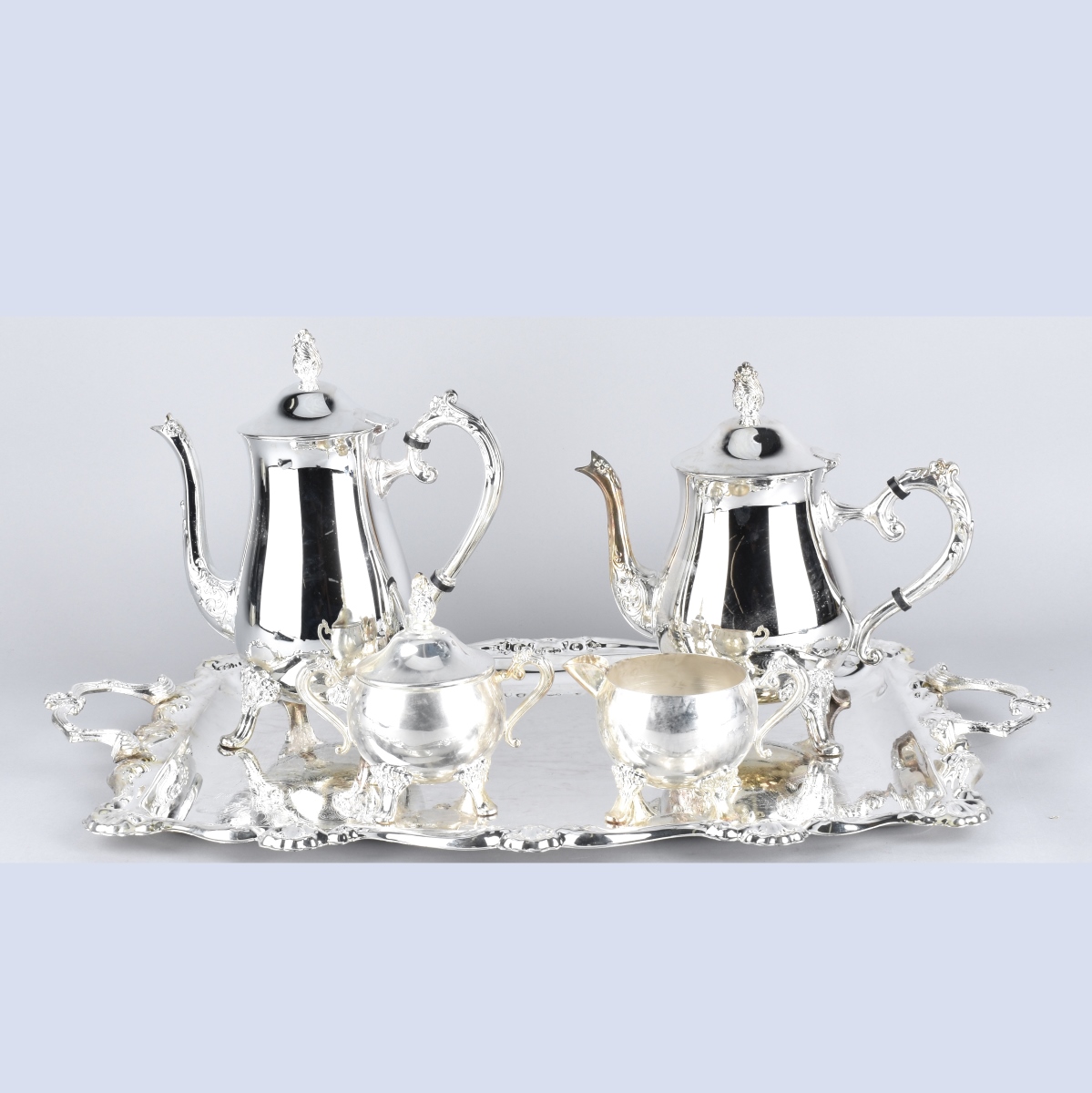 Silver Plate Tea Set