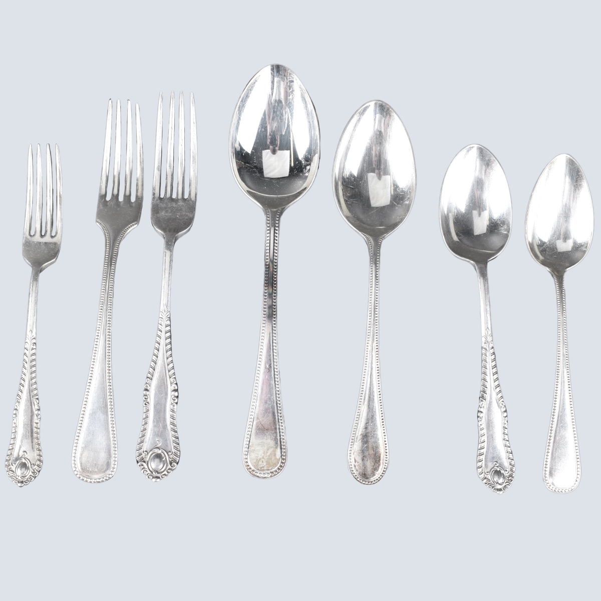 Assorted Silver Plated Flatware