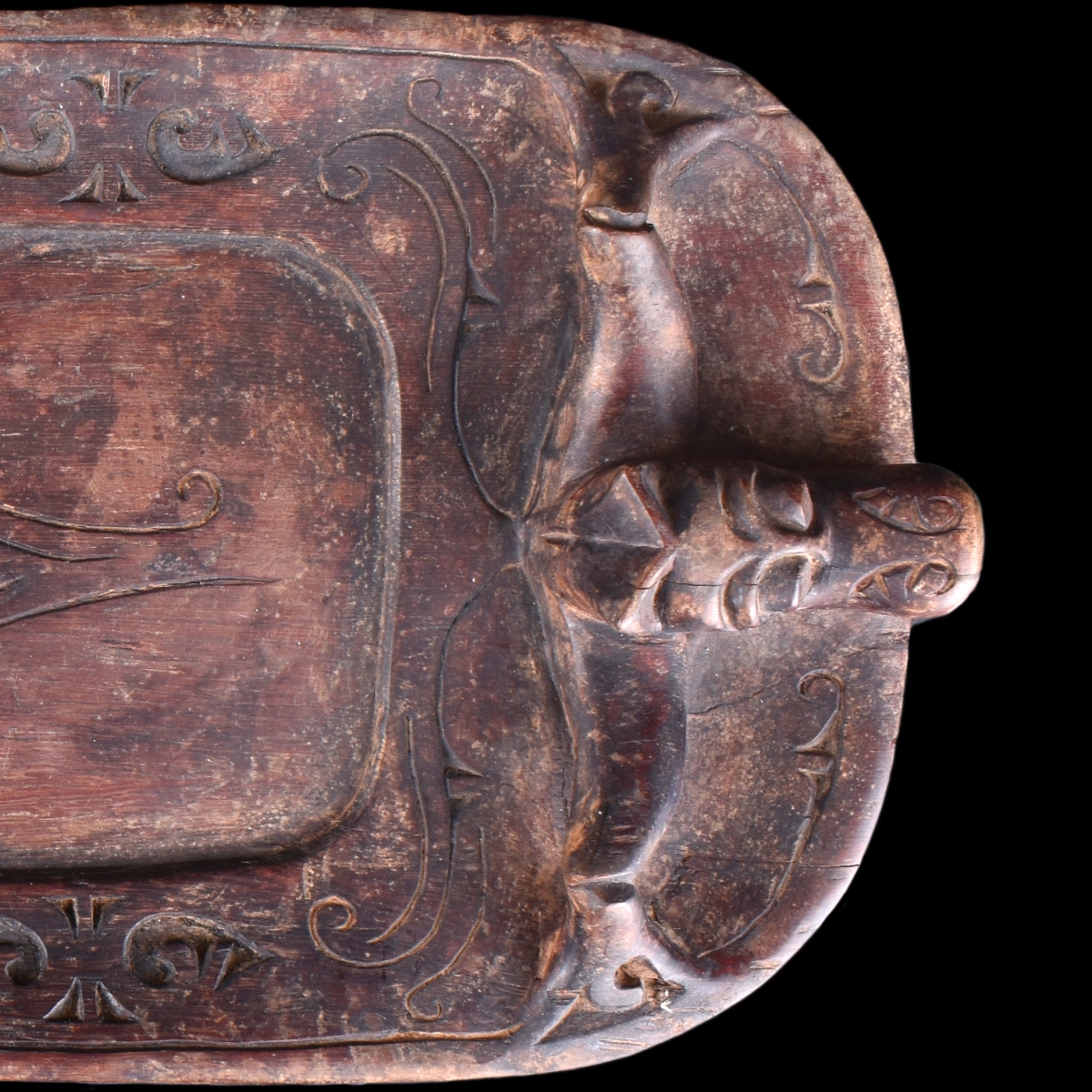 Carved Tribal Tray