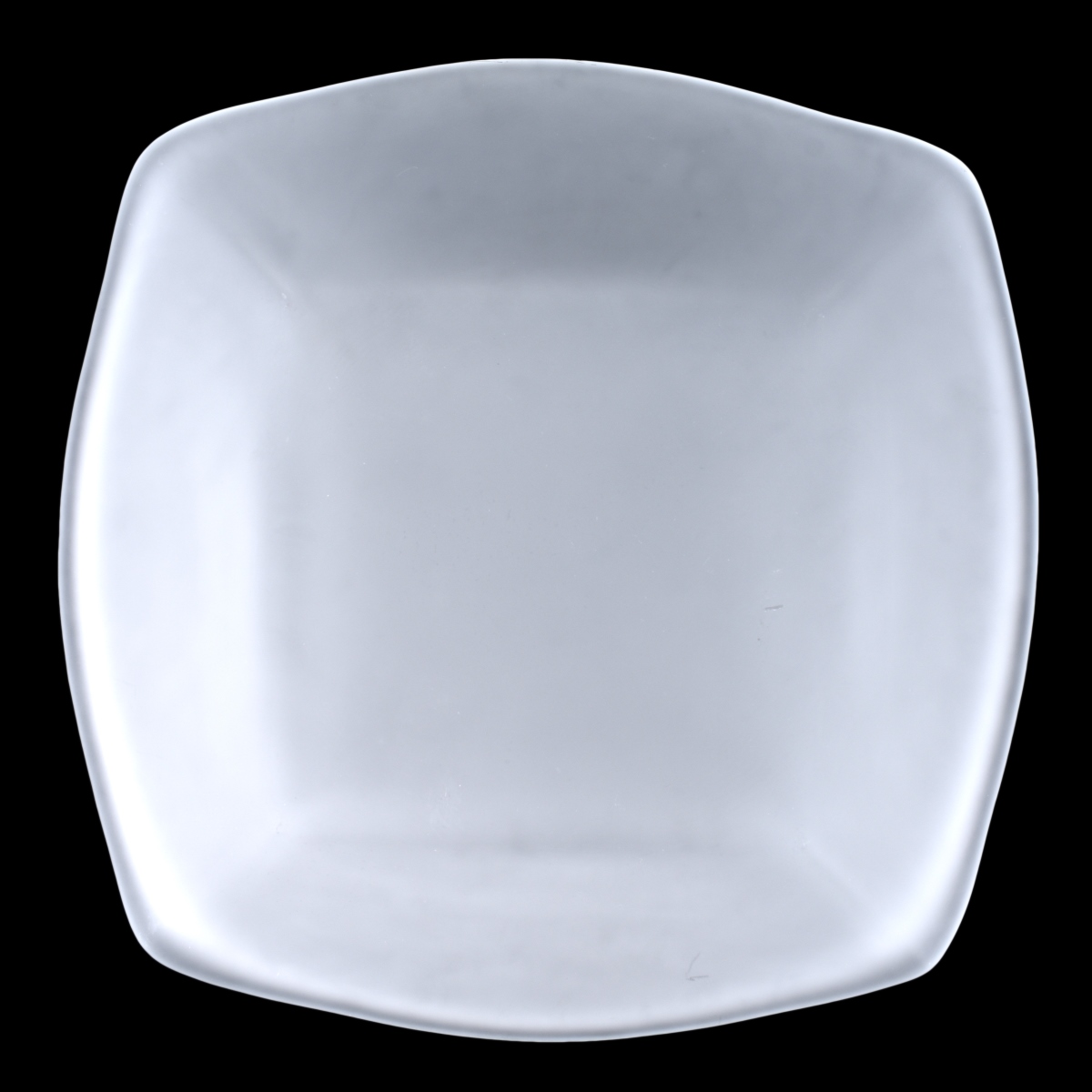 11" Frosted Glass Plates