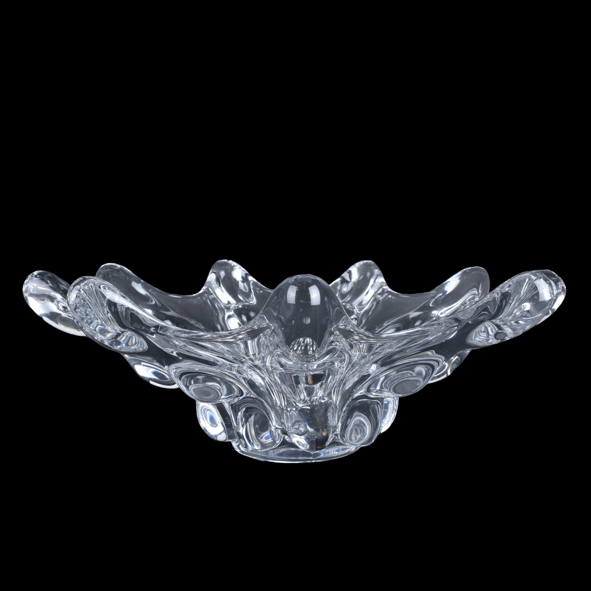 Crystal Centerpiece Bowl