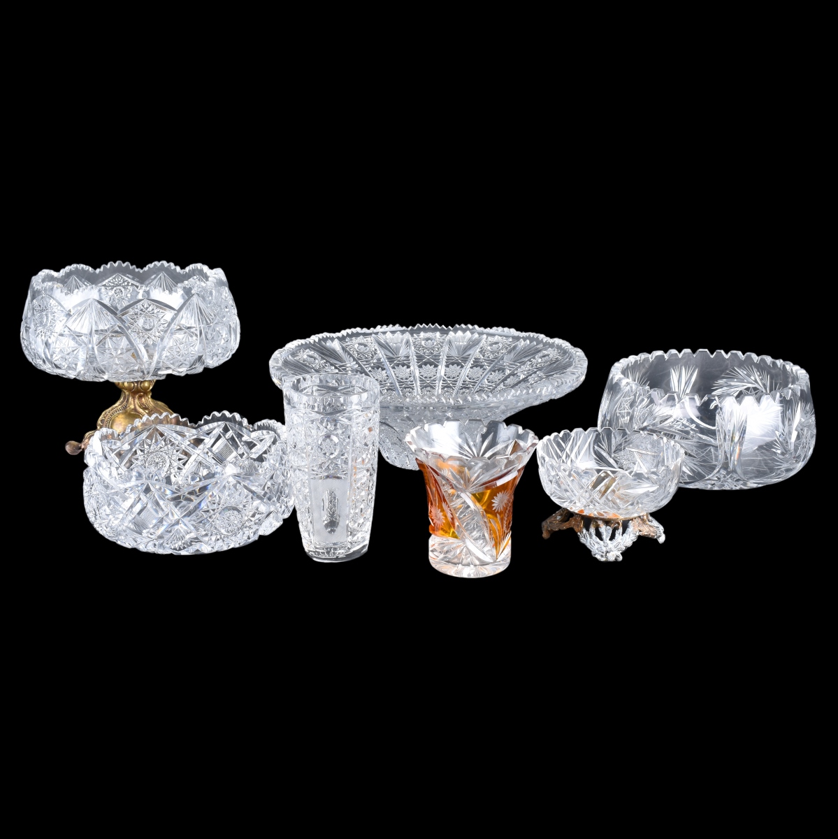 Cut Glass Tableware