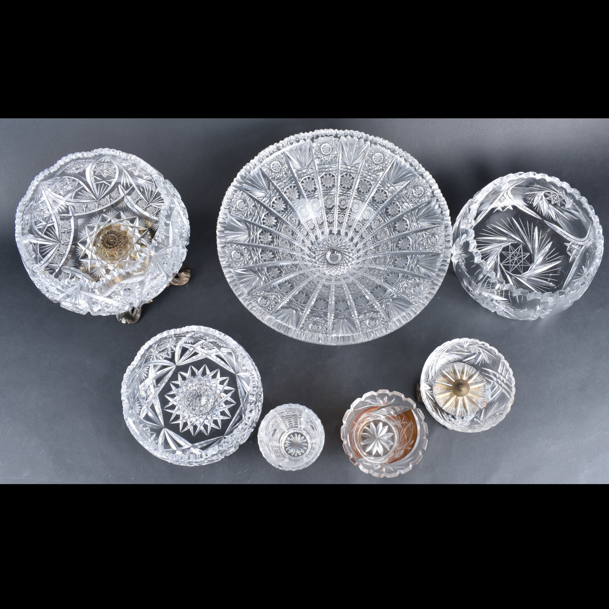 Cut Glass Tableware