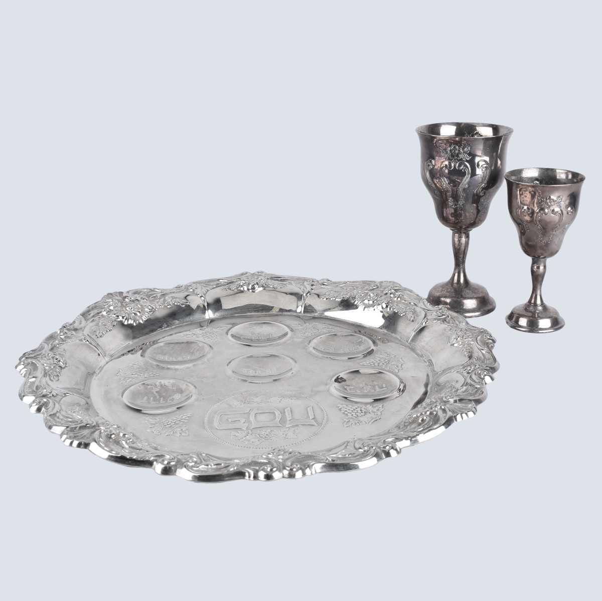 Silver Plate Judaica
