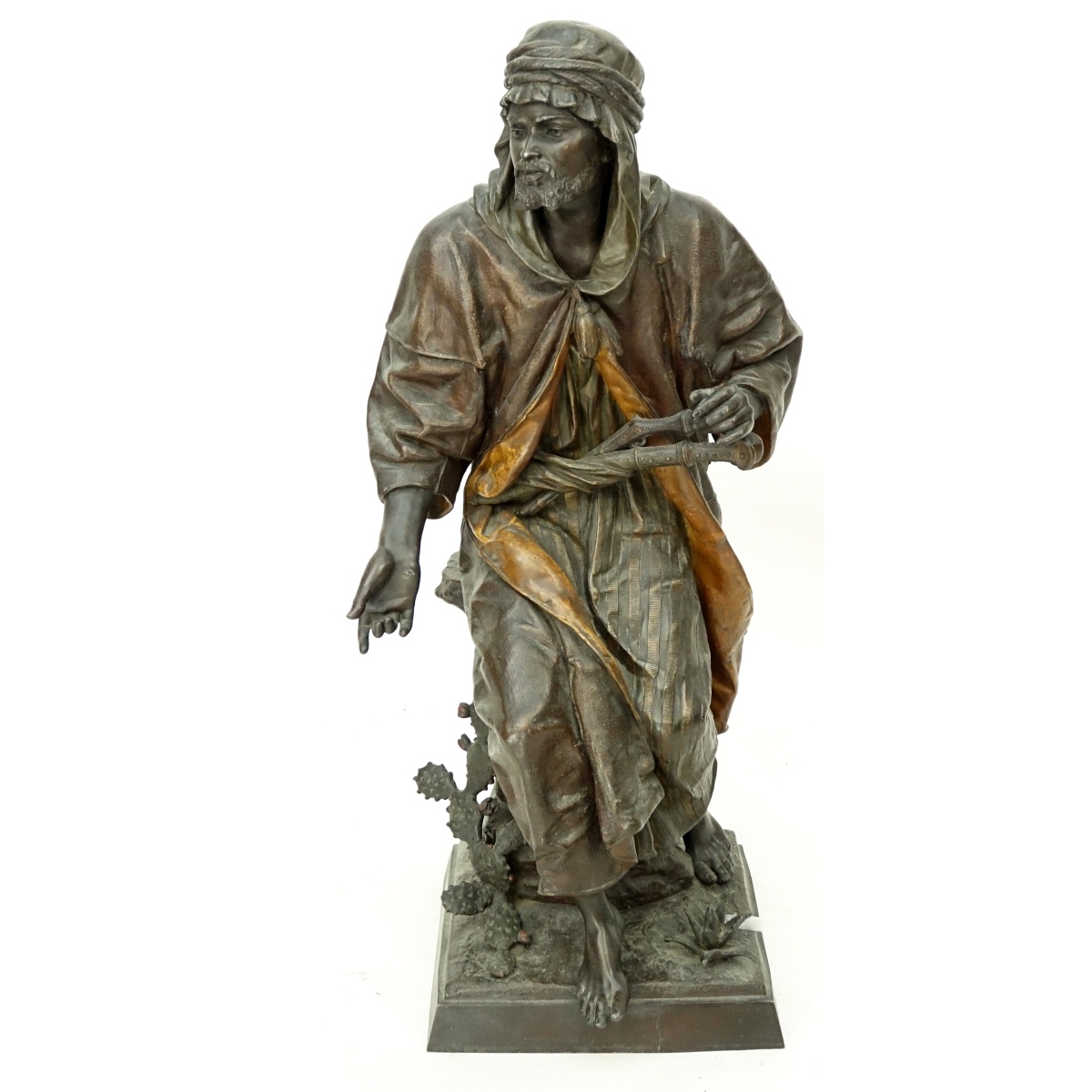 After Anatole Guillot (1865 - 1911) Spelter Figure