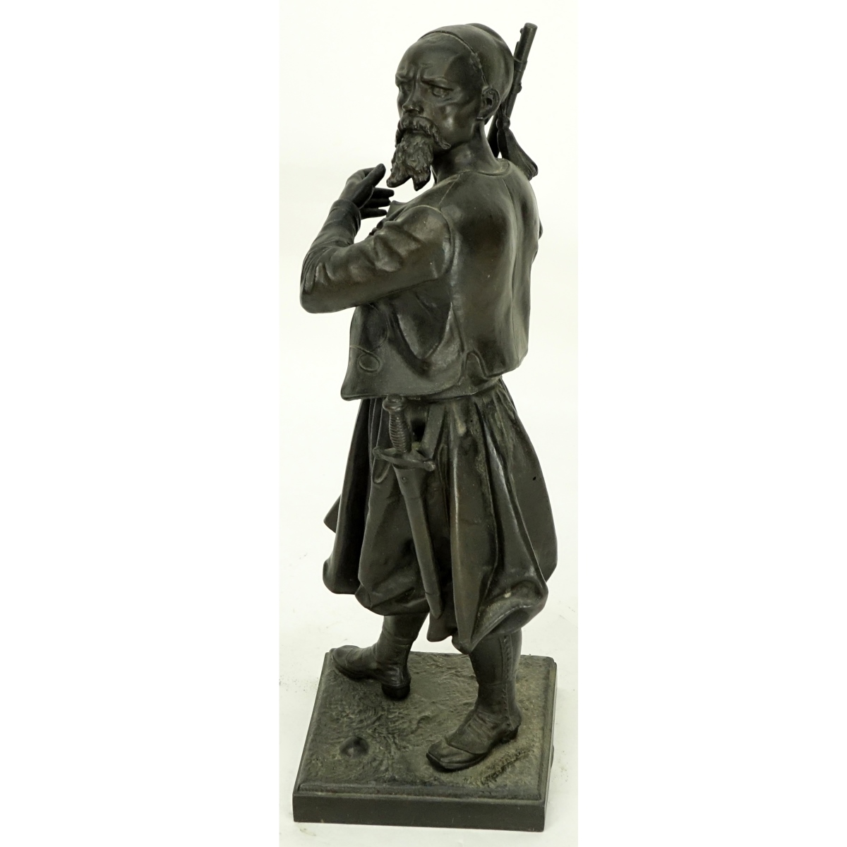 Antique French Spelter Orientalist Sculpture