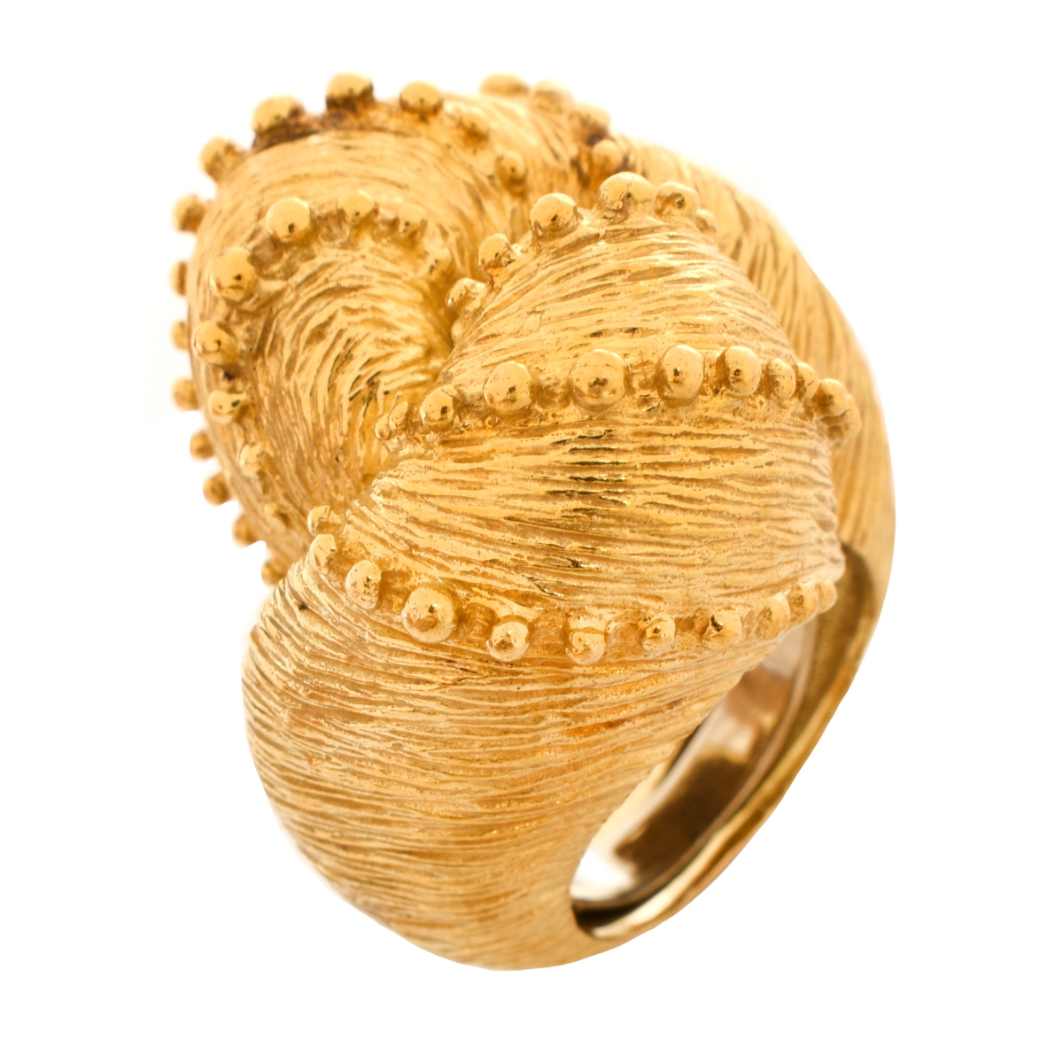 Vintage 18K Gold Knot Ring