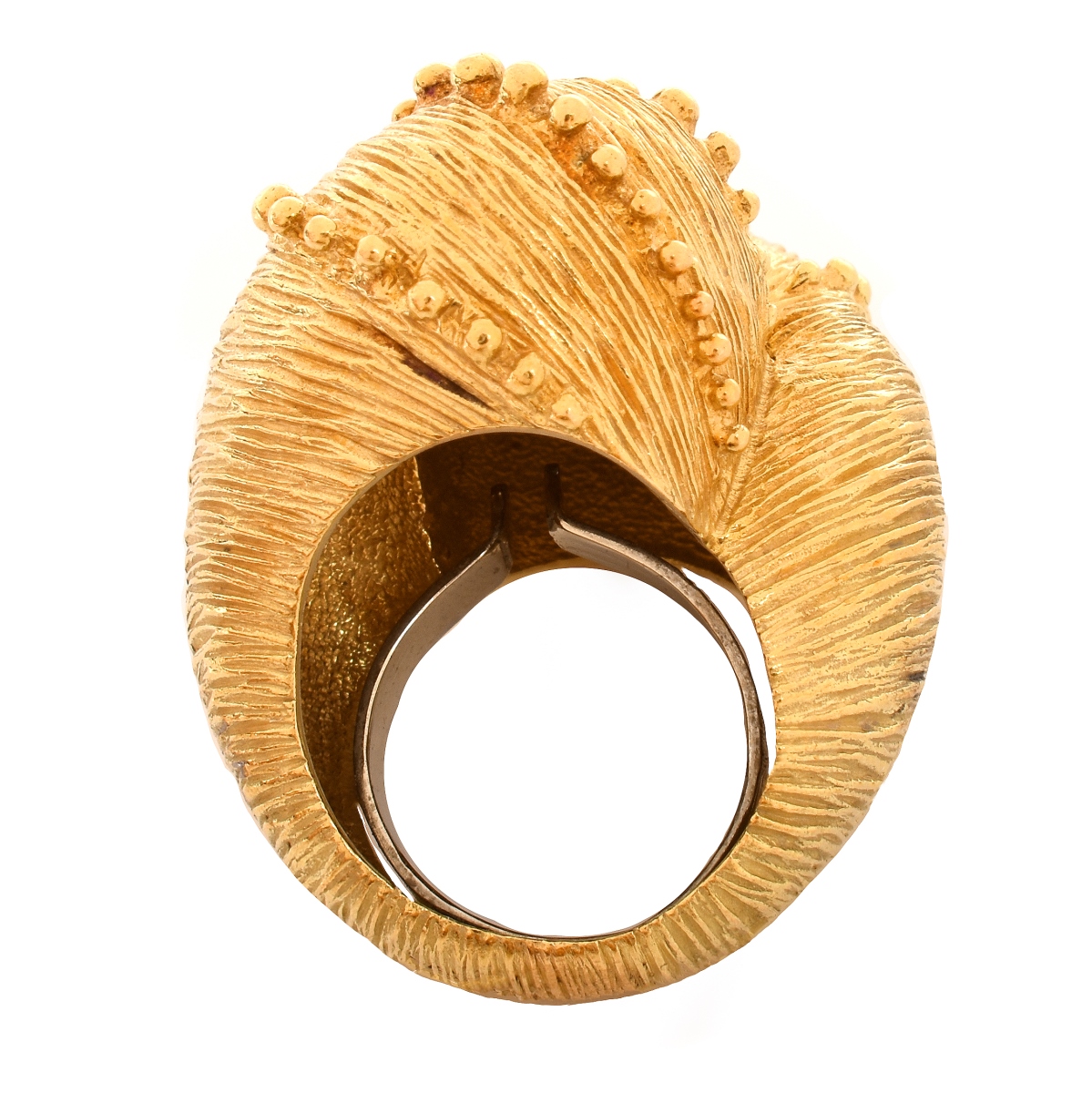 Vintage 18K Gold Knot Ring