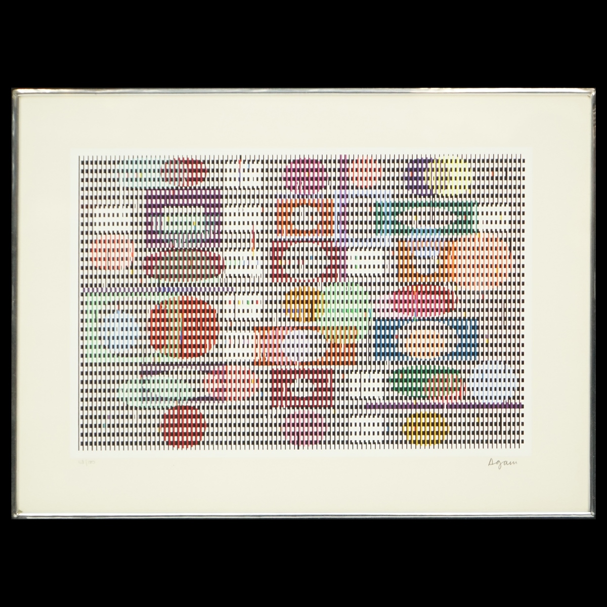 Yaacov Agam Serigraph