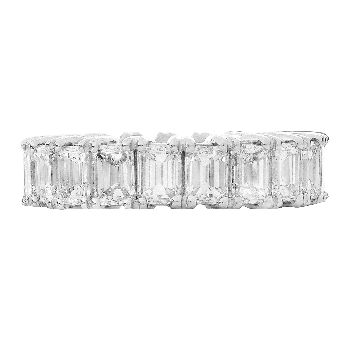 Diamond and Platinum Eternity Band