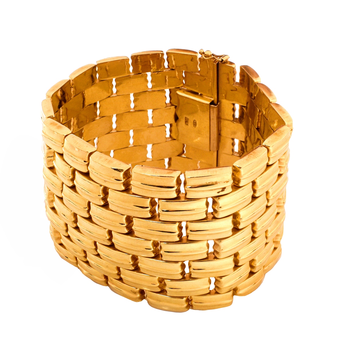 Italian 14K Gold Link Bracelet