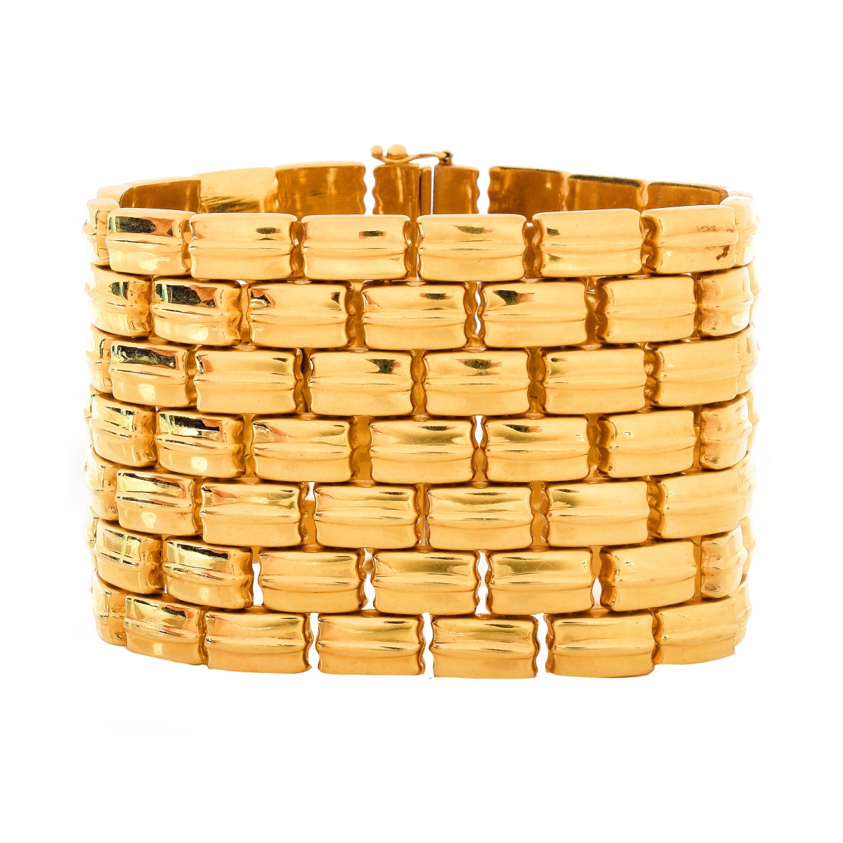 Italian 14K Gold Link Bracelet