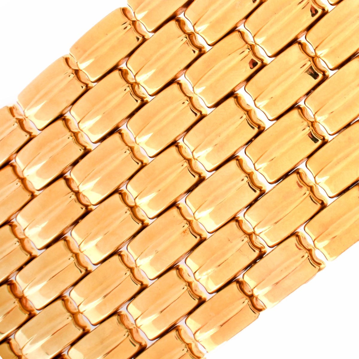 Italian 14K Gold Link Bracelet