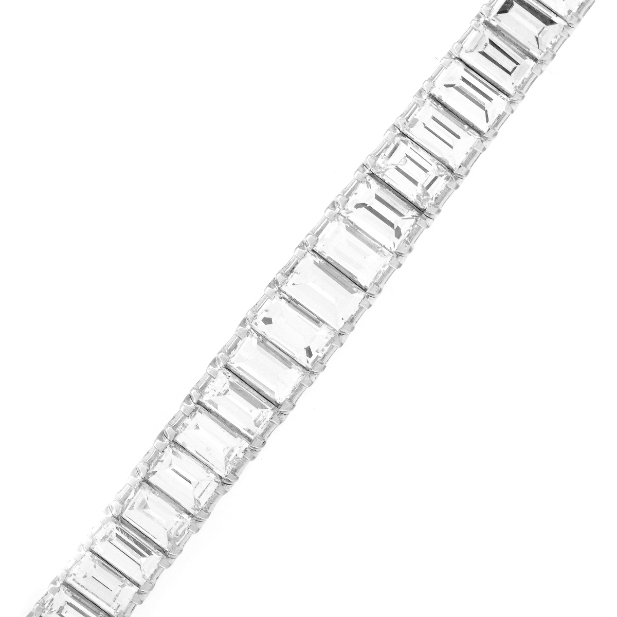 Art Deco Diamond and Platinum Bracelet