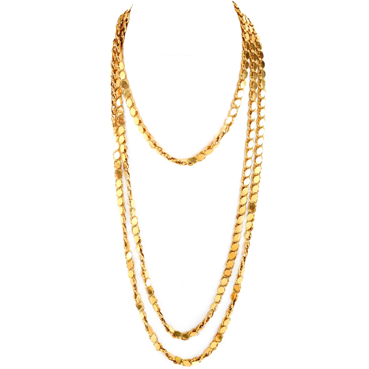 Retro 18K Necklace