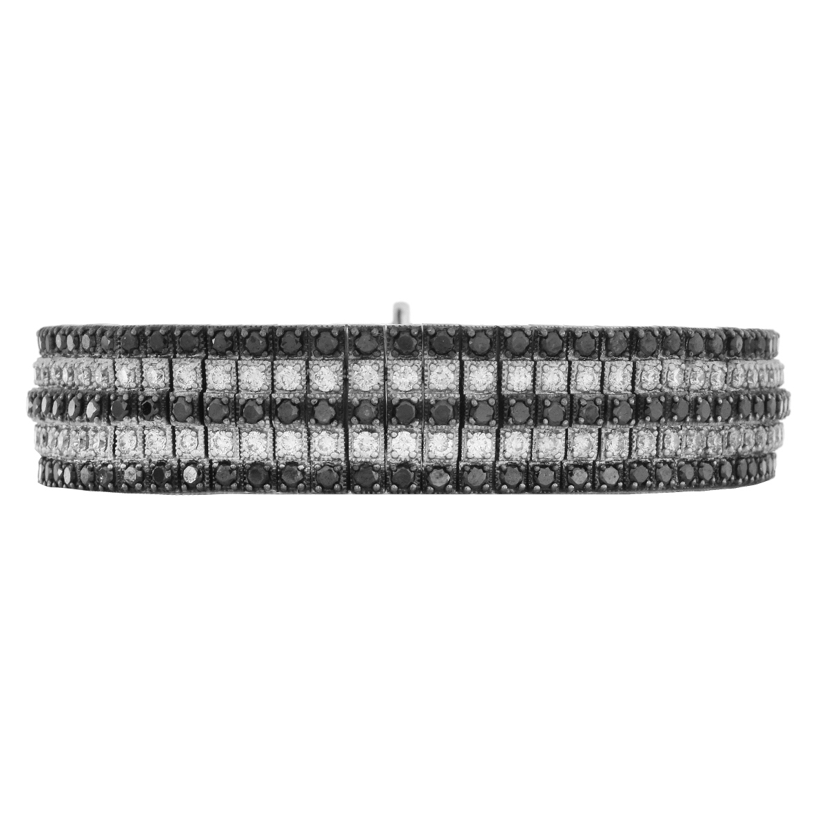 11.53ct TW Diamond and 18K Bracelet