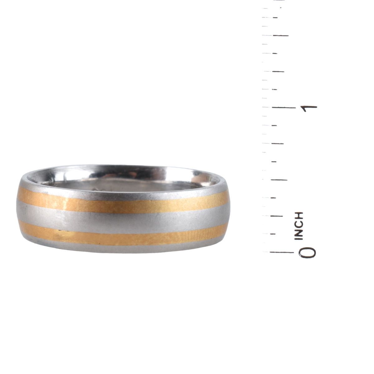 Man's 18K & Platinum Ring