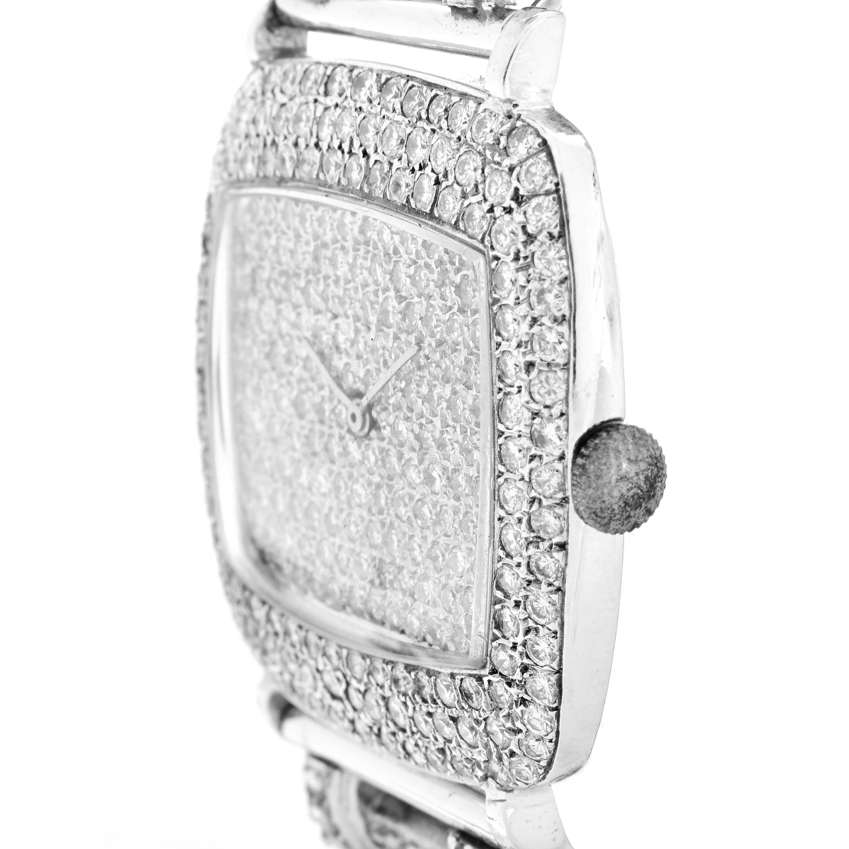 10.75ct TW Diamond and 14K Watch