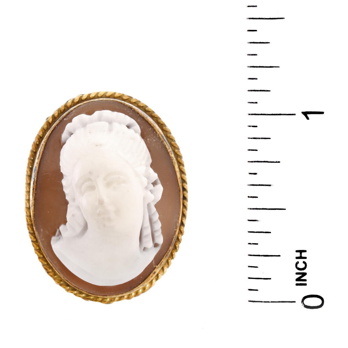 Vintage Cameo and 14K Ring