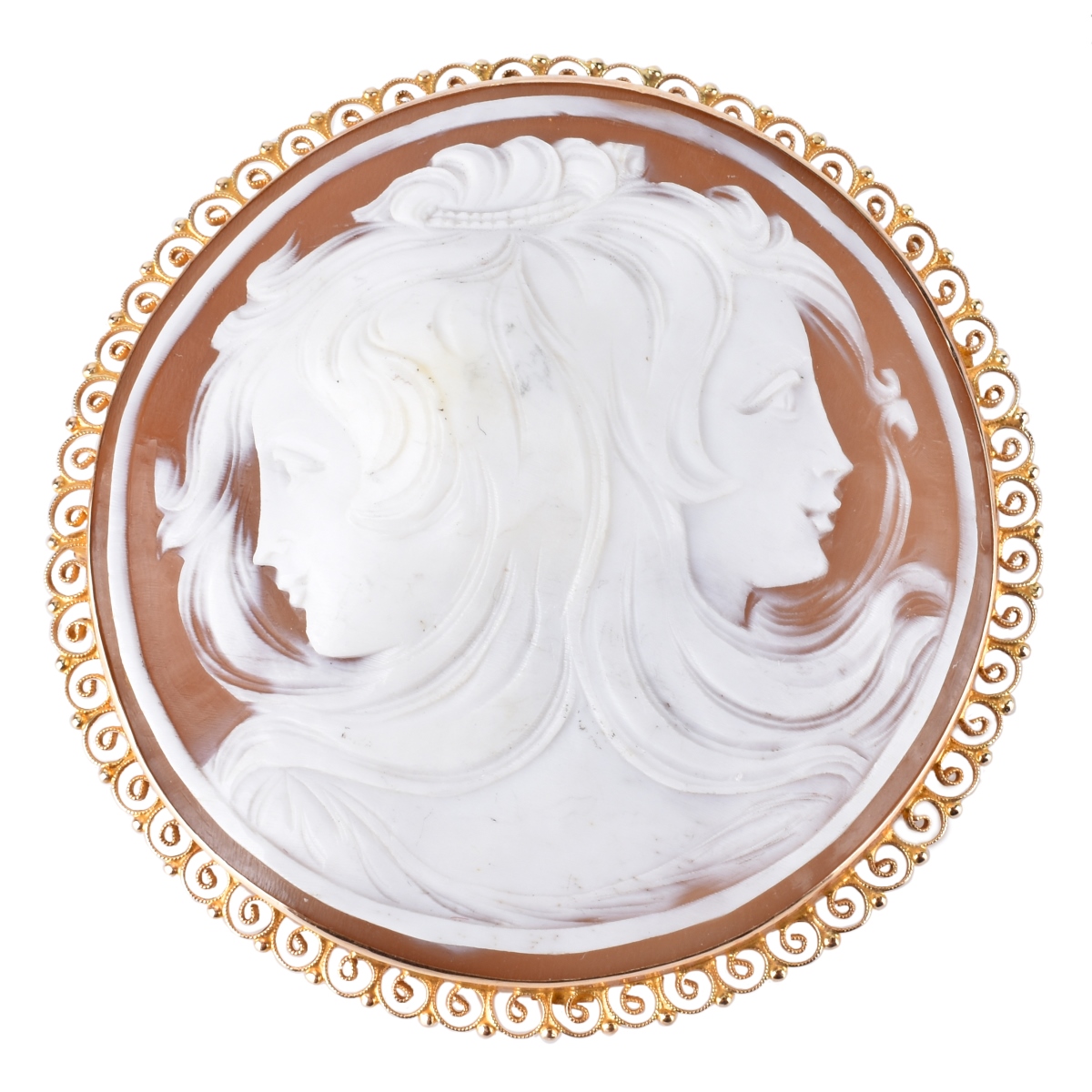 Antique Cameo Brooch