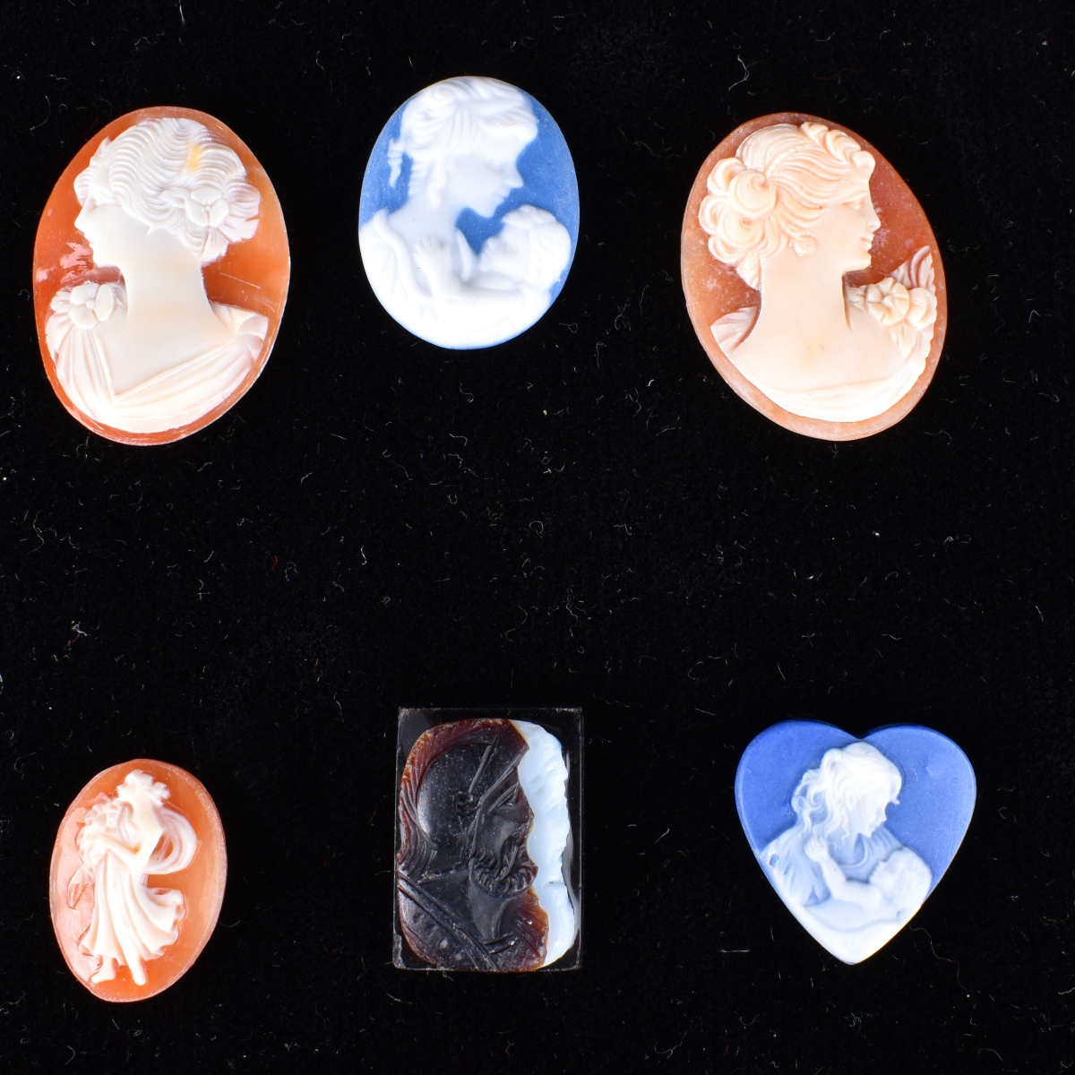 Antique Cameo Lot