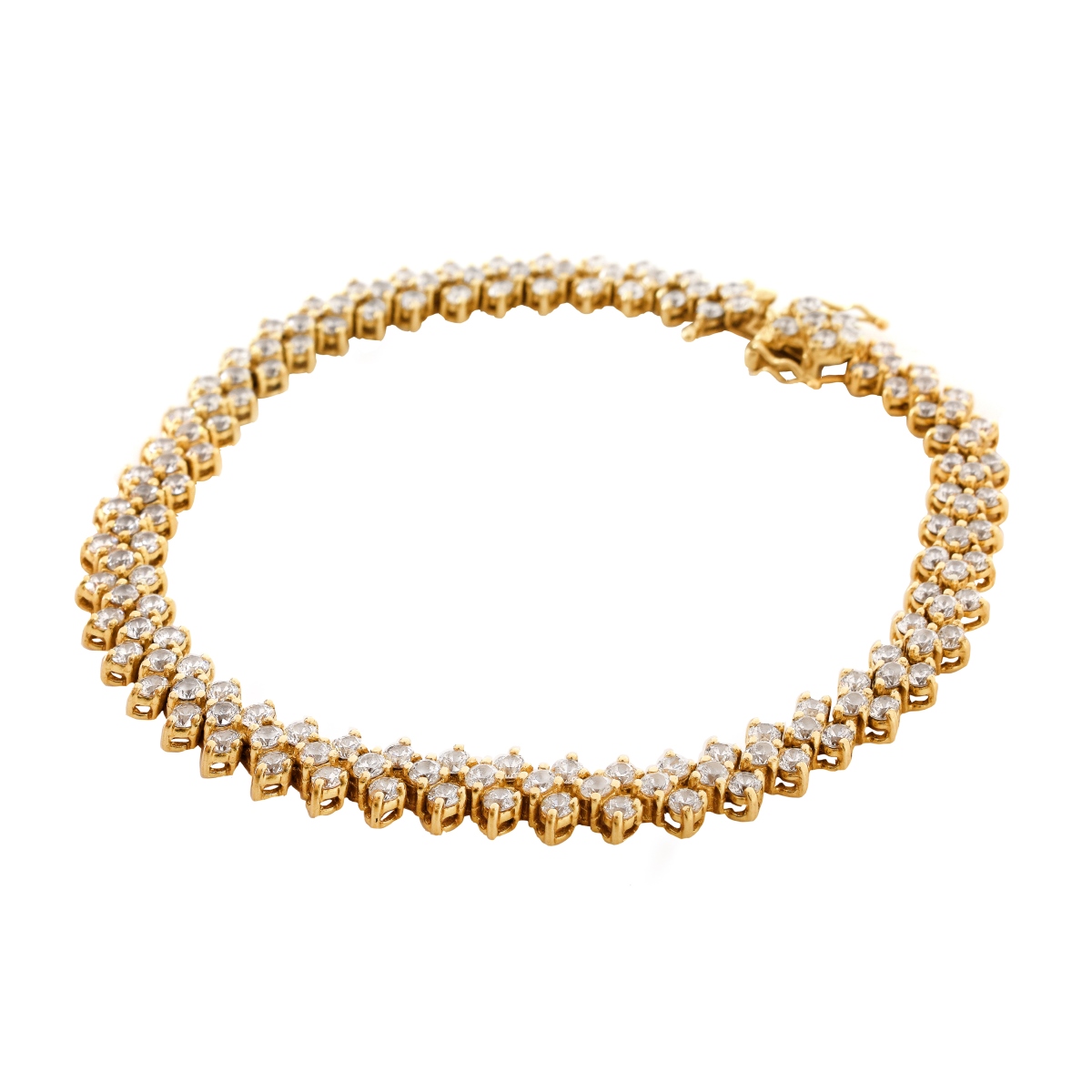 14K Gold & Diamond Bracelet